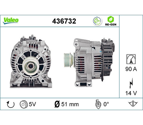 Alternátor VALEO 436732