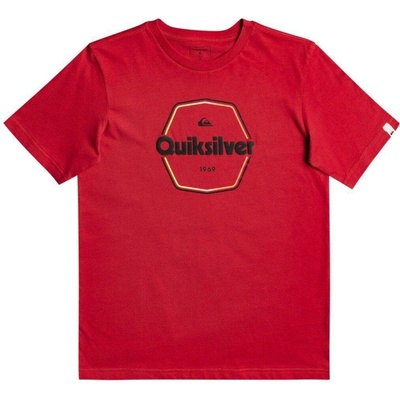 QUIKSILVER YOUTH HARD WIRED TEE American Red RPY0