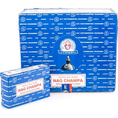 Shrinivas Satya Indické františky Backflow Satya Nag Champa 10 ks – Zbozi.Blesk.cz