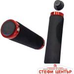 Paolo Дръжки за велосипед 2389 - 2бр / к-т - ЧЕРВЕНО (58285) - steficenter