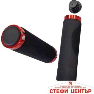 Paolo Дръжки за велосипед 2389 - 2бр / к-т - ЧЕРВЕНО (58285) - steficenter