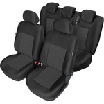  Пълен Комплект Тапицерия Kegel серия Tailore Made за предни и цяла задна седалка на Opel Corsa E 2014-2019 Черна Текстил