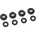 Team corally - Shock Body Insert - Washer - Composite - 1 set (4+4pcs) C-00180-078 (C-00180-078)