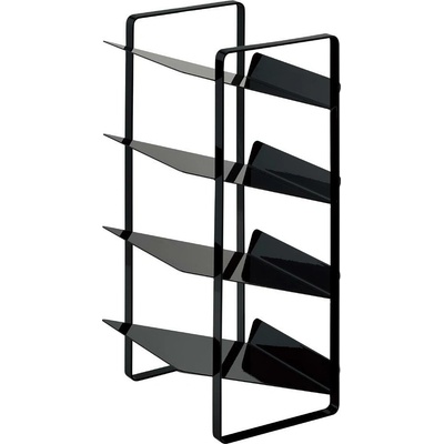 YAMAZAKI Stojan na láhve Tower 4305, kov, v.40 cm, bílý