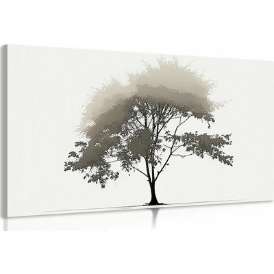 Obraz minimalistický listnatý strom - 90x60
