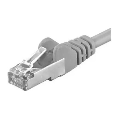 PremiumCord 8592220007614 SFTP CAT6A, patch, RJ45-RJ45, AWG26-7, 30m, šedý