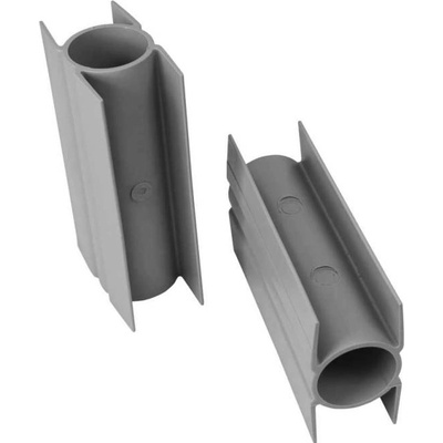 Stabilizacní držák průběžný PVC, 200/Ø 38mm, šedý