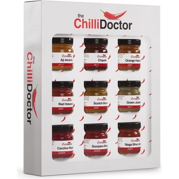 The ChilliDoctor Chilli Mash sada 9 x 40 ml