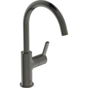 Ideal Standard Смесител за умивалник Ideal Standard Atelier Joy, висок, Magnetic Grey, едноръкохватков (BC778A5)