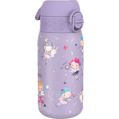 Бутилка за вода Ion8 Print, метална, 400ml, ФЕИ (32032-А-ФЕИ)