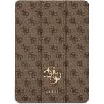GUESS GUFC13RM24PS4SGW iPad Air 13" 2024 кафяв магнитен 4G голямо лого (GUFC13RM24PS4SGW)