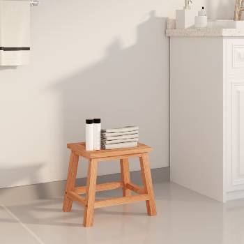 vidaXL Табуретка стълба 29x22, 5x25, 5 см масивна орехова дървесина (350347)