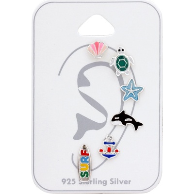 iŠperky set strieborných náušníc mix ID|294782