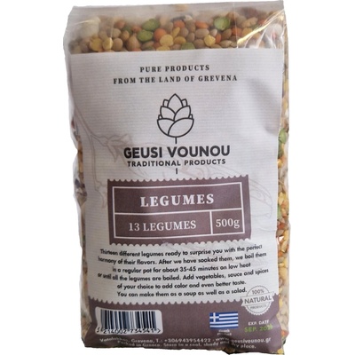Geusi Vounou směs 13 luštenin 0,5 kg