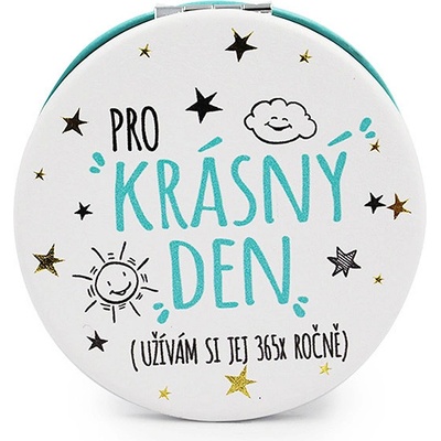 Nekupto Dárkové zrcátko s věnováním Pro krásný den