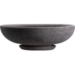Bergs Potter Саксия Ada с поставка 30 см сива (AG30S)