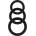 Sono No. 25 Cockring Set Black