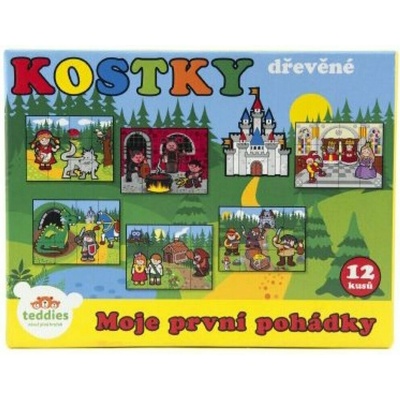Teddies moje první pohádky kostky kubus