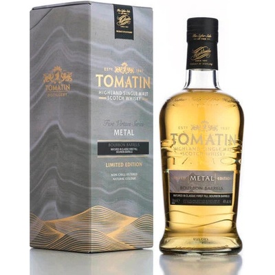 Tomatin Metal Five Virtues Series Limited Edition 46% 0,7 l (kazeta)