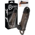 Rebel - вибриращ пенис удължител - 19 см