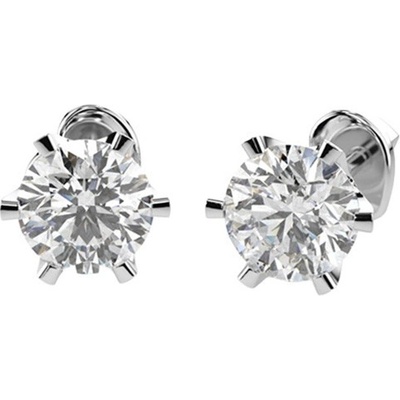 Cara Diamanti Дамски обеци от бяло злато с диаманти 1.0Ct Cara Diamanti K102-10040W(5.1) (K102-10040W(5.1))