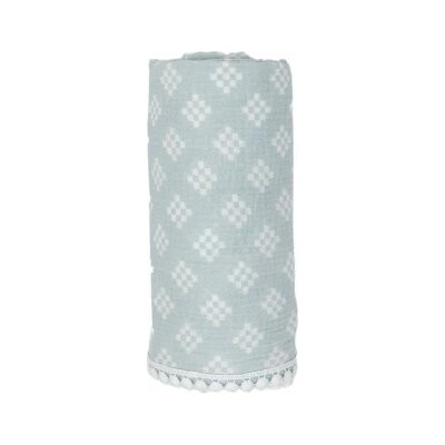 LODGER Swaddler Tribe Muslin Ice Flow