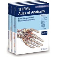 THIEME Atlas of Anatomy, Latin Nomenclature, Three Volume Set, Third Edition