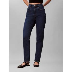 Calvin Klein Jeans Дънки Calvin Klein Jeans Women's Straight Leg Jeans - Pacifico