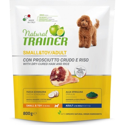 Nova Foods Trainer Natural Small & Toy Adult šunka 0,8 kg