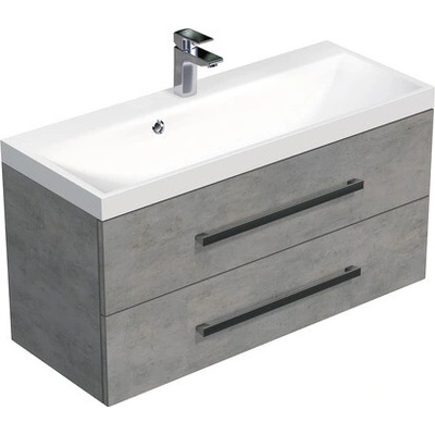 SAT Cube Way 100x53x40 cm betón CUBE2100ZBE