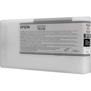 Epsonblaek Epson Matte Black T6538 - 200 ml касета с мастило (C13T65380N)