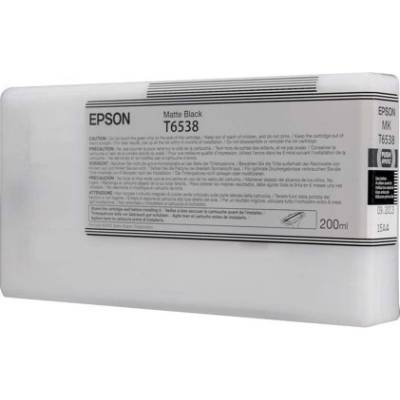 Epsonblaek Epson Matte Black T6538 - 200 ml касета с мастило (C13T65380N)