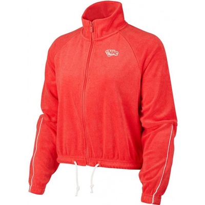 Nike dámská mikina Wms retro Fullzip Terry červená