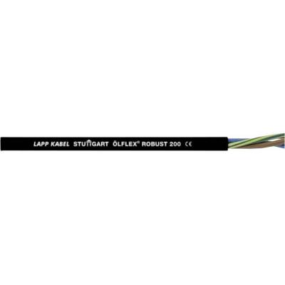 Lapp ROBUST 200 21810/1000 riadiaci kábel 2 x 2.5 mm² 1000m čierna