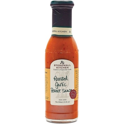 Stonewall Kitchen Grilovací omáčka s arašídy a pečeným česnekem 330 ml
