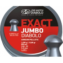 Diabolky JSB Exact Jumbo 5,52 mm 500 ks