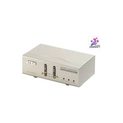 ATEN VS0202 2x2 VGA/аудио матричен превключвател