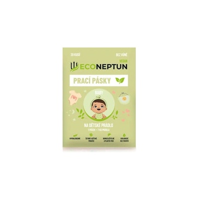 EcoNeptun prací pásky baby 32 ks