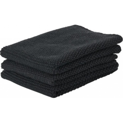 Zone Denmark Kuchyňská utěrka(3 ks) 27x27cm Black | Černý