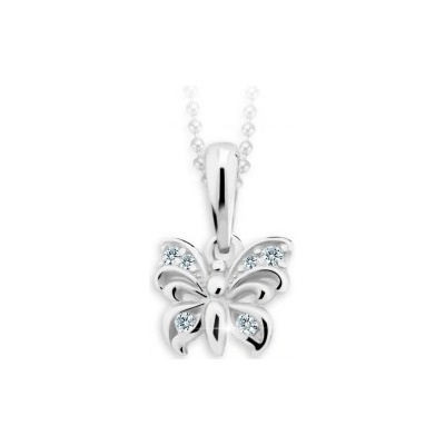 Cutie Diamonds zlatý přívěsek motýl C2226 ND2226 40 D X 2