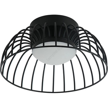 LAMKUR Led таванно осветително тяло betsy led/12w/230v Ø 25 см черно (la56128)