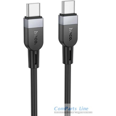 hoco. X109 USB 2.0 кабел за данни и зареждане от USB-A към USB-C, 3 м, черен (HC636377) (HC636377)
