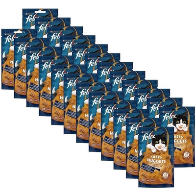 Felix Tasty Nuggets kura a kačica 24 x 50 g