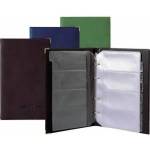 Biurfol Alphabetical Business Card Holder for 200 business cards black