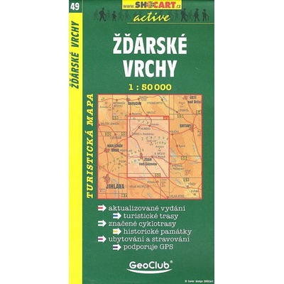 Žďárské vrchy 1:50 000
