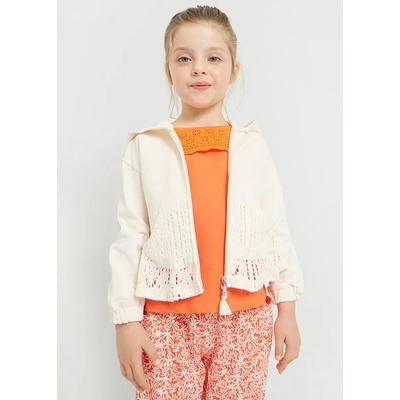 MAYORAL Комбиниран суичър за момиче Майорал в бежово