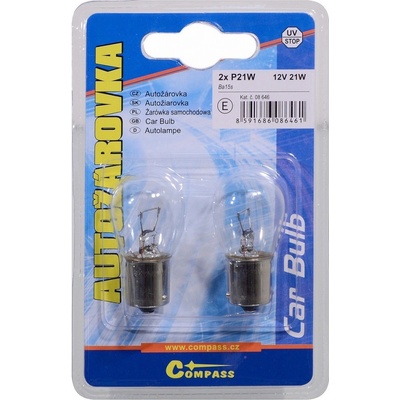 Compass 12V P21W 21W Ba15s 2ks 08646