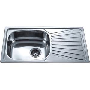 Inter Ceramic МИВКА АЛПАКА 7843 ДЯСНА (7843) Мивка за вграждане