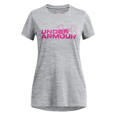 Under Armour Dívčí tričko G TECH TWIST WDMK LOGO SS