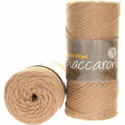 Maccaroni Abigail 3 mm Béžová